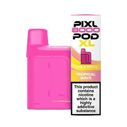Pixl 8K Prefilled Pods - Black Cherry - Flawless Vape Shop