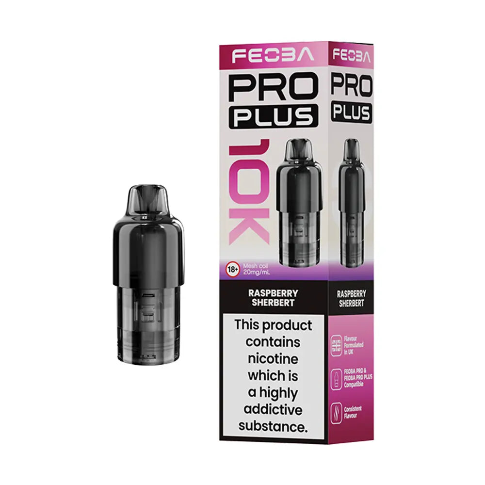 Feoba Pro Plus 10K Prefilled Pod 20mg - Blue Razz Gummy - Flawless Vape Shop