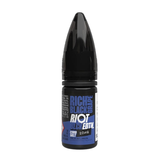 Riot Black EDTN Salt 10ml Rich Black Grape