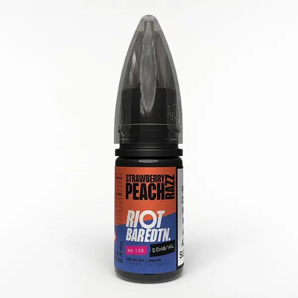 Riot Black EDTN Salt 10ml Rich No Ice - Strawberry Peach Razz