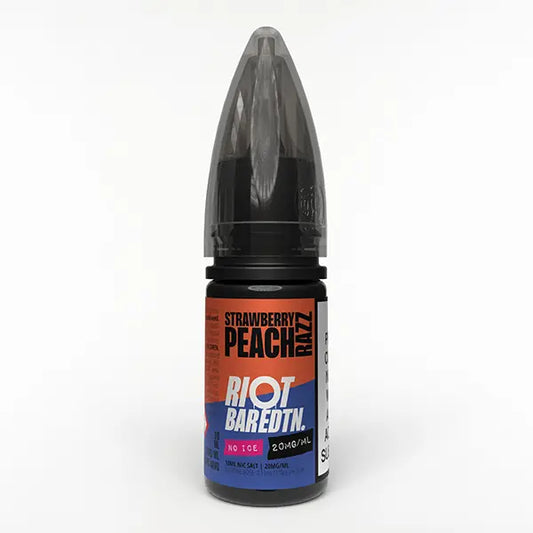 Riot Black EDTN Salt 10ml Rich No Ice - Strawberry Peach Razz