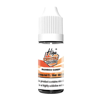 Higo Crystal Nic Salt 10ml Rainbow Candy - 10mg - Flawless Vape Shop