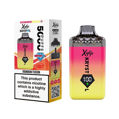 XYGO 5000 Krystal Prefilled Vape Kit - Lemon & Lime - Flawless Vape Shop