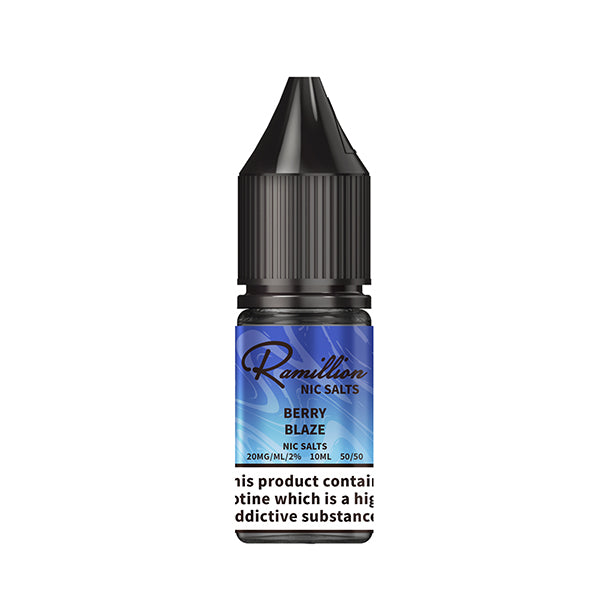 Ramillion 10ml  Nic Salt Berry Blaze - 10mg - Flawless Vape Shop