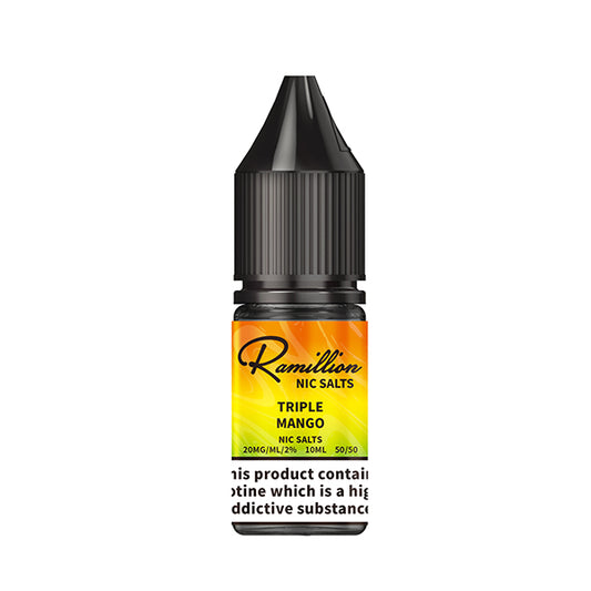 Ramillion 10ml  Nic Salt Triple Mango