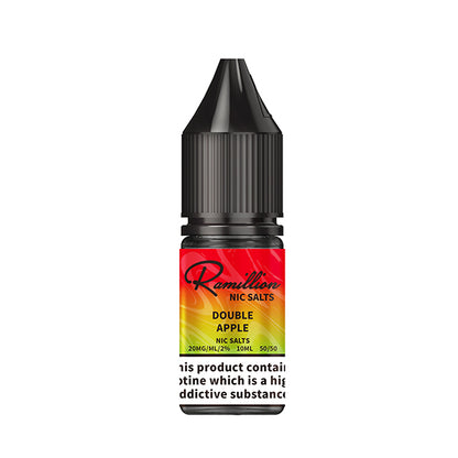 Ramillion 10ml  Nic Salt Double Apple - 10mg - Flawless Vape Shop