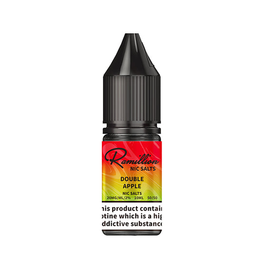 Ramillion 10ml  Nic Salt Double Apple