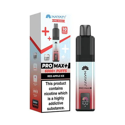Hayati Pro Max 6000+ Pod Kit 10mg - Blue Razz Cherry - Flawless Vape Shop