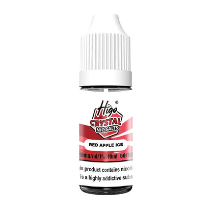 Higo Crystal Nic Salt 10ml Red Apple Ice - 10mg - Flawless Vape Shop