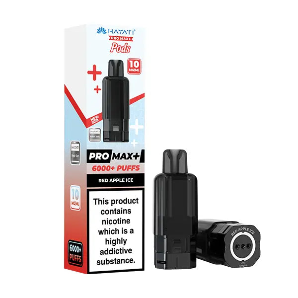Hayati Pro Max 6000+ Pods 10mg - Strawberry Raspberry Ice - Flawless Vape Shop