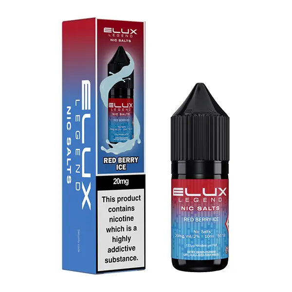 Elux Legend Nic Salt - Red Berry Ice