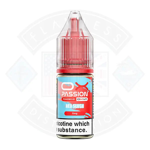 OX Passion Red Slush Nic Salt 10ml by Oxva - 5mg - Flawless Vape Shop