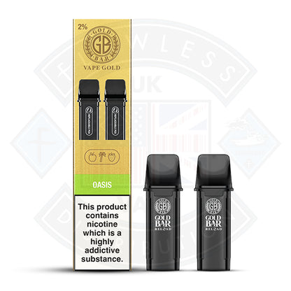 Gold Bar Reload Prefilled Pods