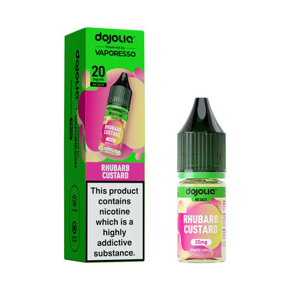 Vaporesso DojoLIQ Nic Salt 10ml Rhubarb Custard - 10mg - Flawless Vape Shop