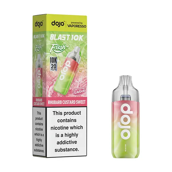 Dojo Blast 10K FRESH Vape Kit 20mg - Pina Colada - Flawless Vape Shop