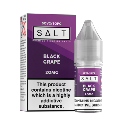 Juice Sauz Salt 10ml Black Grape - 5mg - Flawless Vape Shop