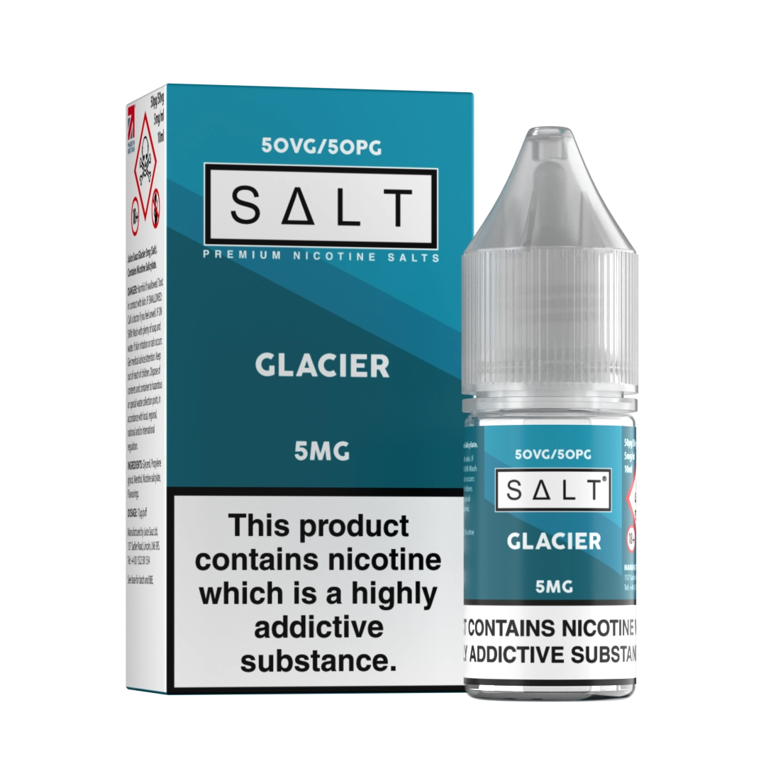 Juice Sauz Salt 10ml Glacier - 5mg - Flawless Vape Shop