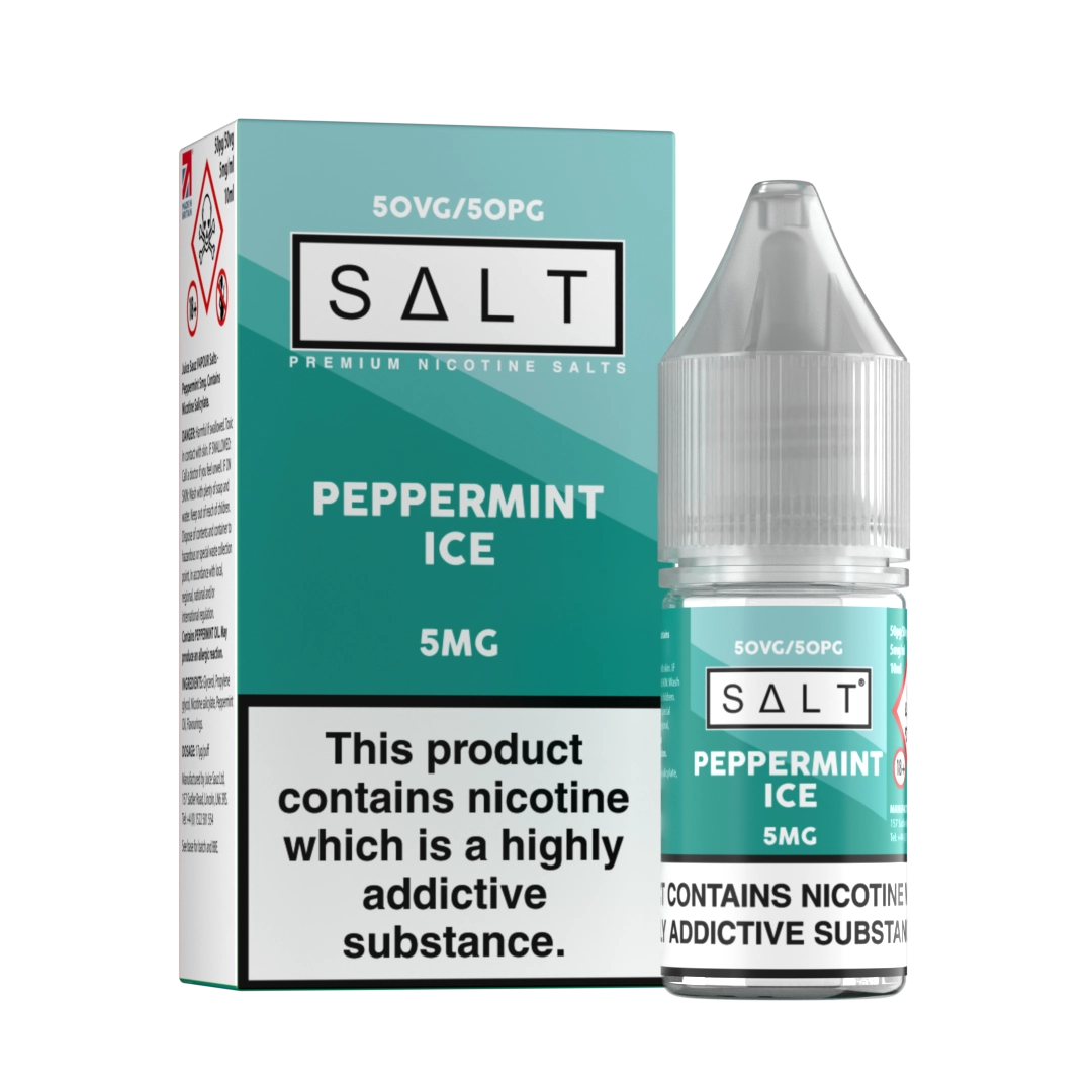 Juice Sauz Salt 10ml Peppermint Ice - 10mg - Flawless Vape Shop
