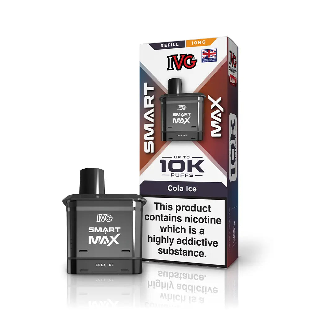 IVG Smart Max 10K  10mg Refill Pod Pack - Lemon Lime - Flawless Vape Shop