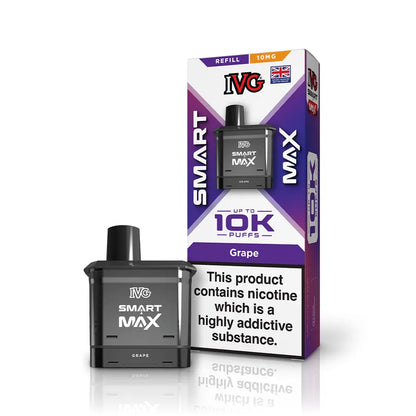IVG Smart Max 10K  10mg Refill Pod Pack - Lemon Lime - Flawless Vape Shop