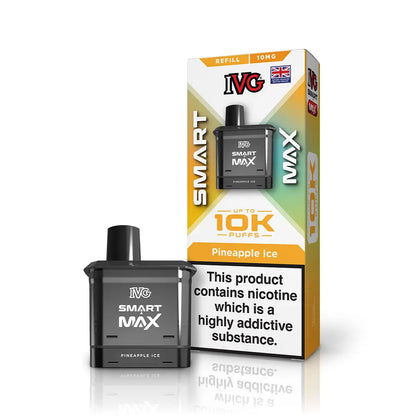 IVG Smart Max 10K  10mg Refill Pod Pack - Lemon Lime - Flawless Vape Shop
