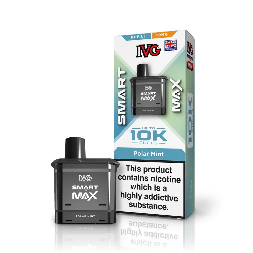 IVG Smart Max 10K  10mg Refill Pod Pack - Lemon Lime - Flawless Vape Shop