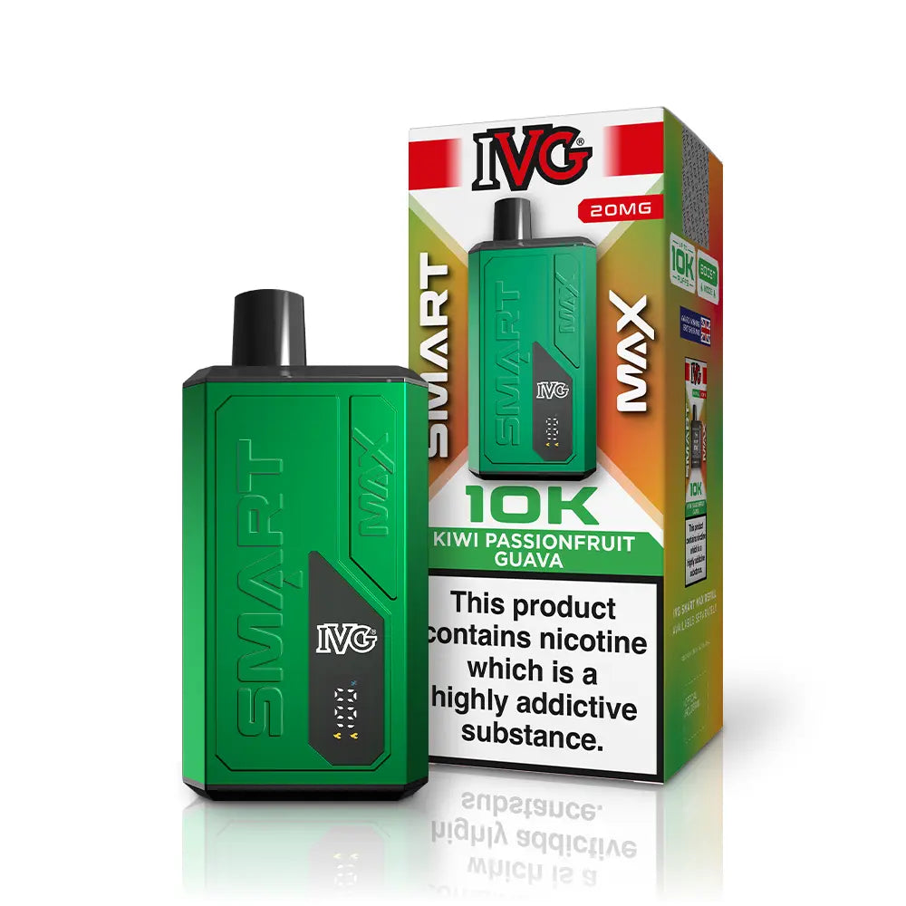 IVG Smart Max 10K Prefilled Vape Kit - Blue Sour Raspberry - Flawless Vape Shop