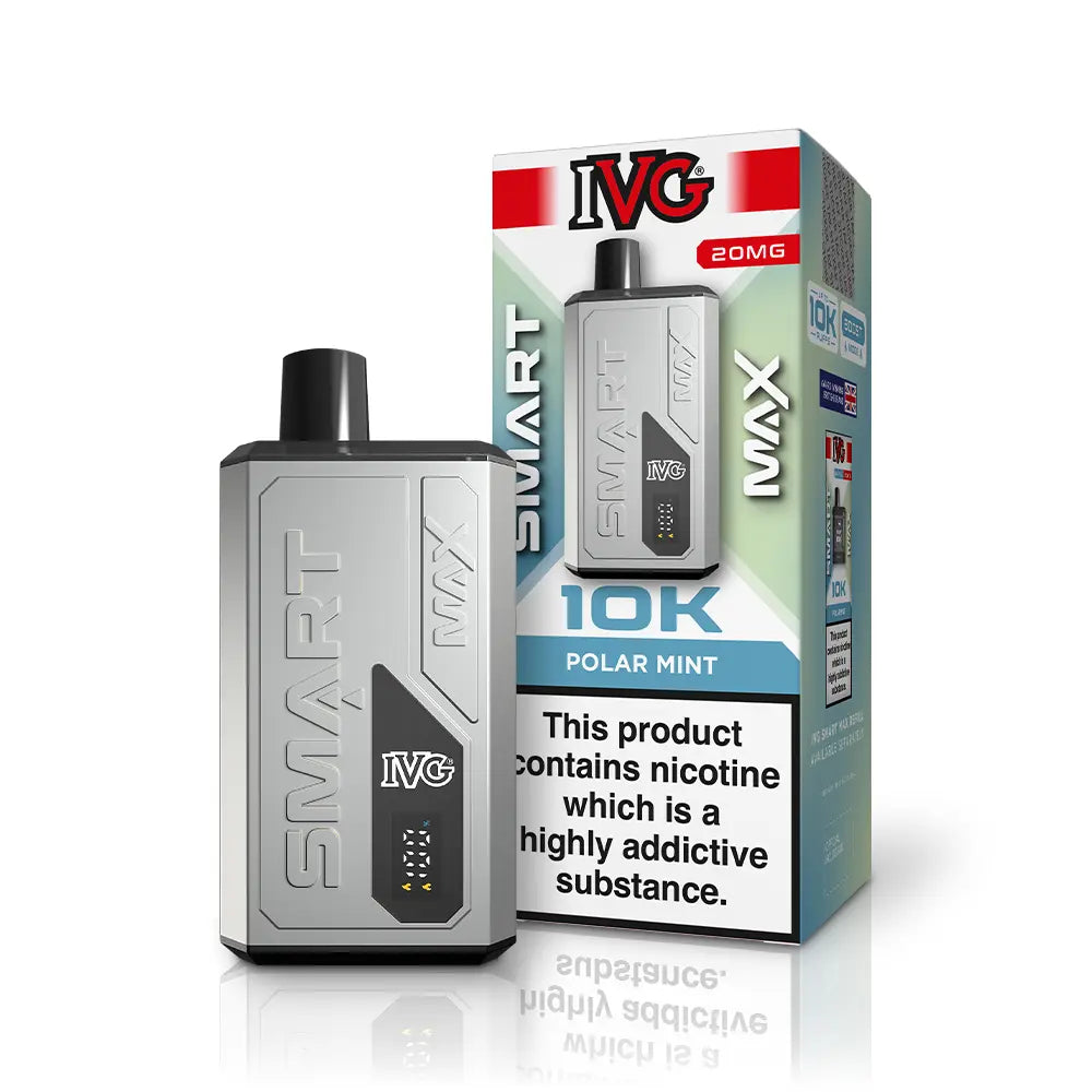 IVG Smart Max 10K Prefilled Vape Kit - Blue Sour Raspberry - Flawless Vape Shop