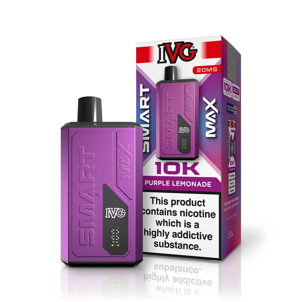IVG Smart Max 10K Prefilled Vape Kit - Blue Sour Raspberry - Flawless Vape Shop