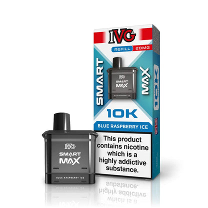 IVG Smart Max 10K Refill Pod Pack - Blue Sour Raspberry - Flawless Vape Shop