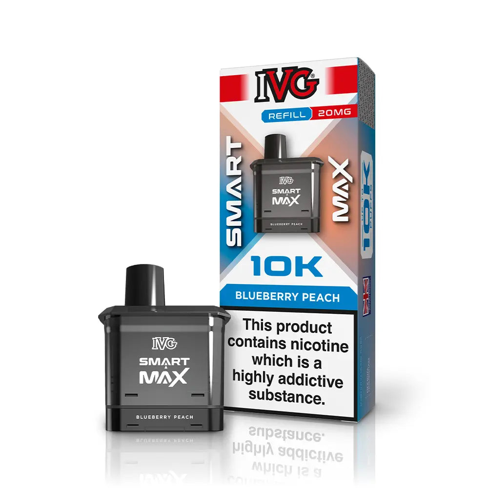 IVG Smart Max 10K Refill Pod Pack - Blue Sour Raspberry - Flawless Vape Shop