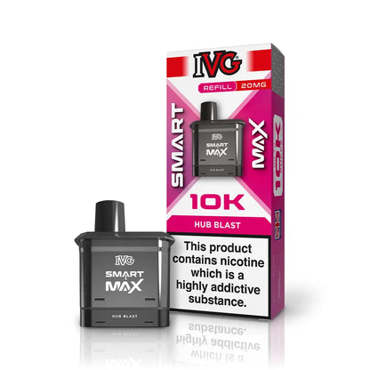 IVG Smart Max 10K Refill Pod Pack - Blue Sour Raspberry - Flawless Vape Shop