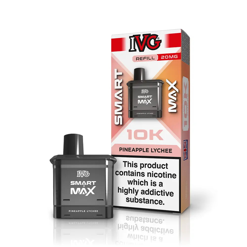 IVG Smart Max 10K Refill Pod Pack - Blue Sour Raspberry - Flawless Vape Shop