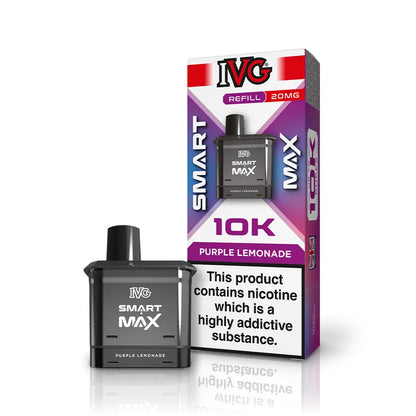 IVG Smart Max 10K Refill Pod Pack - Blue Sour Raspberry - Flawless Vape Shop
