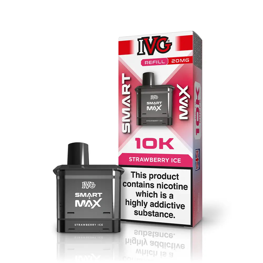 IVG Smart Max 10K Refill Pod Pack - Blue Sour Raspberry - Flawless Vape Shop