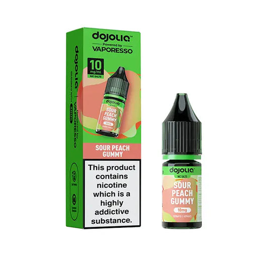 Vaporesso DojoLIQ Nic Salt 10ml Sour Peach Gummy