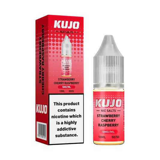 KUJO Nic Salt 10ml Strawberry Cherry Raspberry