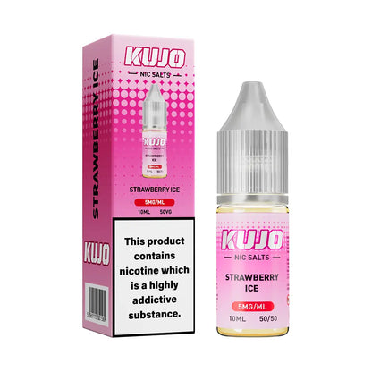 KUJO Nic Salt 10ml Strawberry Ice - 5mg - Flawless Vape Shop
