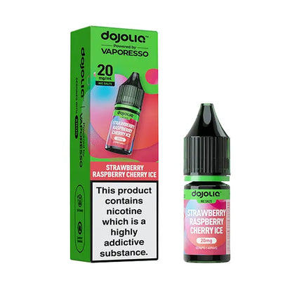 Vaporesso DojoLIQ Nic Salt 10ml Strawberry Raspberry Cherry Ice - 10mg - Flawless Vape Shop