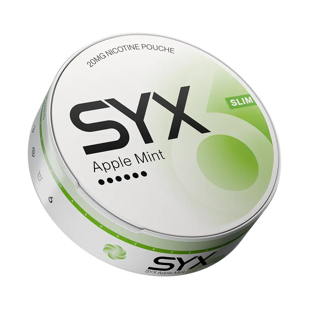 Syx 2.0 Nicotine Pouch - Cool Mint / 3mg - Flawless Vape Shop