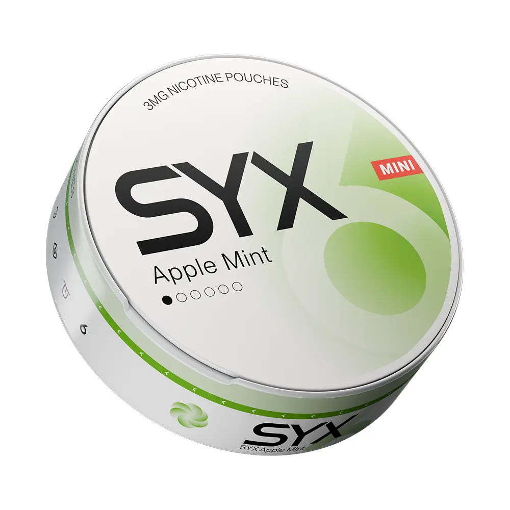 Syx 2.0 Nicotine Pouch - Cool Mint / 3mg - Flawless Vape Shop