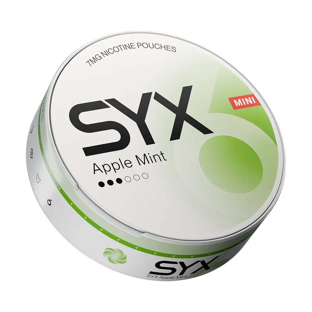 Syx 2.0 Nicotine Pouch - Cool Mint / 3mg - Flawless Vape Shop