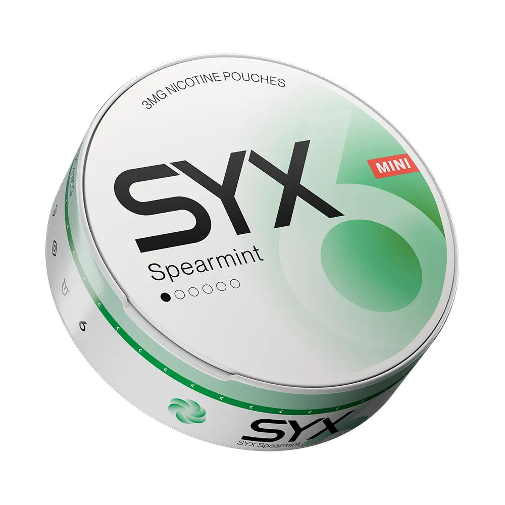 Syx 2.0 Nicotine Pouch - Cool Mint / 3mg - Flawless Vape Shop