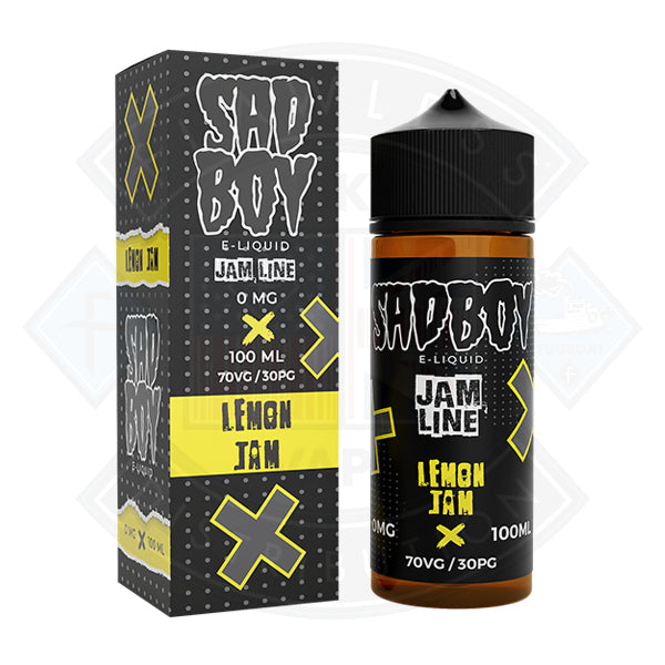 Sadboy - Lemon Jam 100ml 0mg shortfill e-liquid