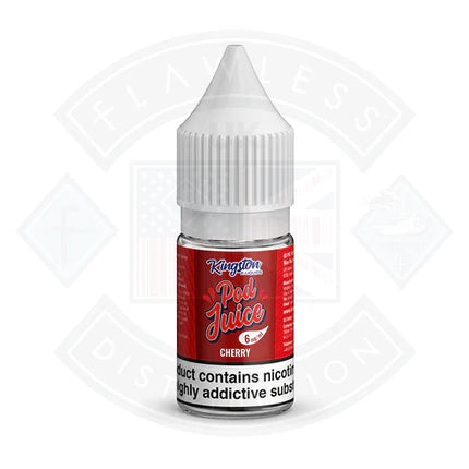 Kingston Pod Juice Juicy Strawberry 10ml - 3mg - Flawless Vape Shop