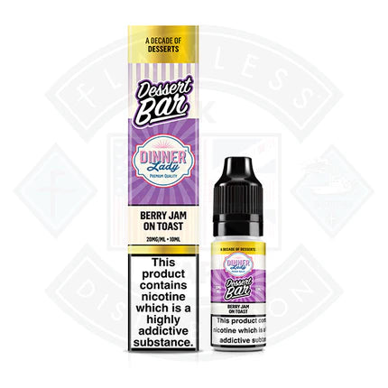 Dinner Lady Berry Jam on Toast Desserts Bar Salts 10ml