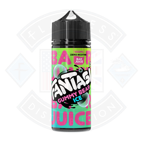 Fantasi Bar Juice - Gummy Bears Ice 0mg 100ml Shortfill - Flawless Vape Shop
