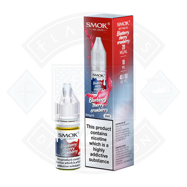 Smok Nic Salt 10ml Blueberry Cherry Cranberry