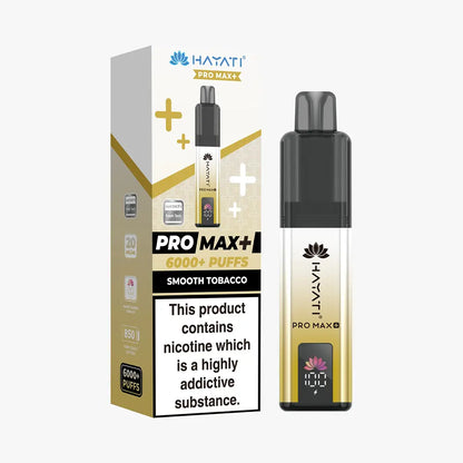 Hayati Pro Max 6000 Plus Prefilled Pod Kit - Banana Ice - Flawless Vape Shop