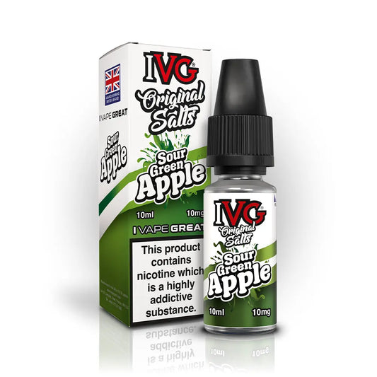 IVG Original Nic Salts 10ml Sour Green Apple